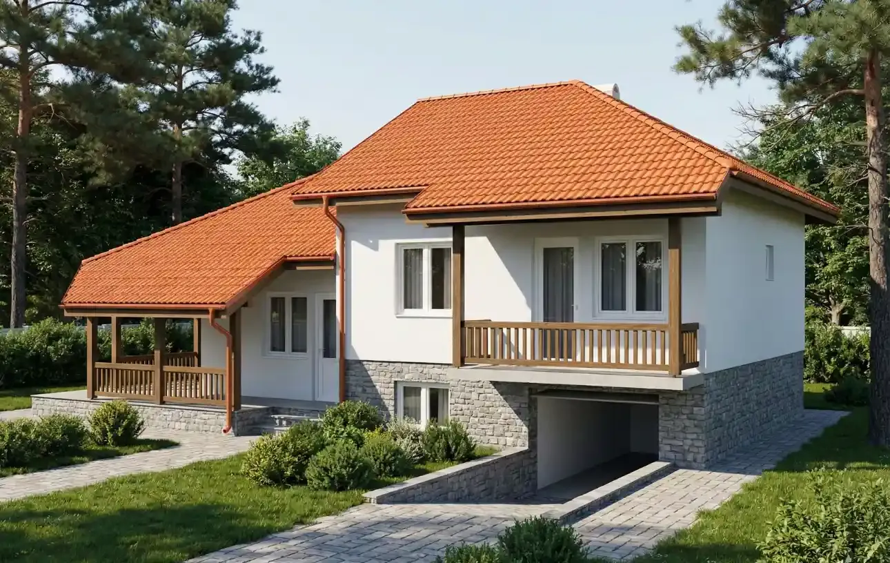 Каркасные дома Иваница Тип 117