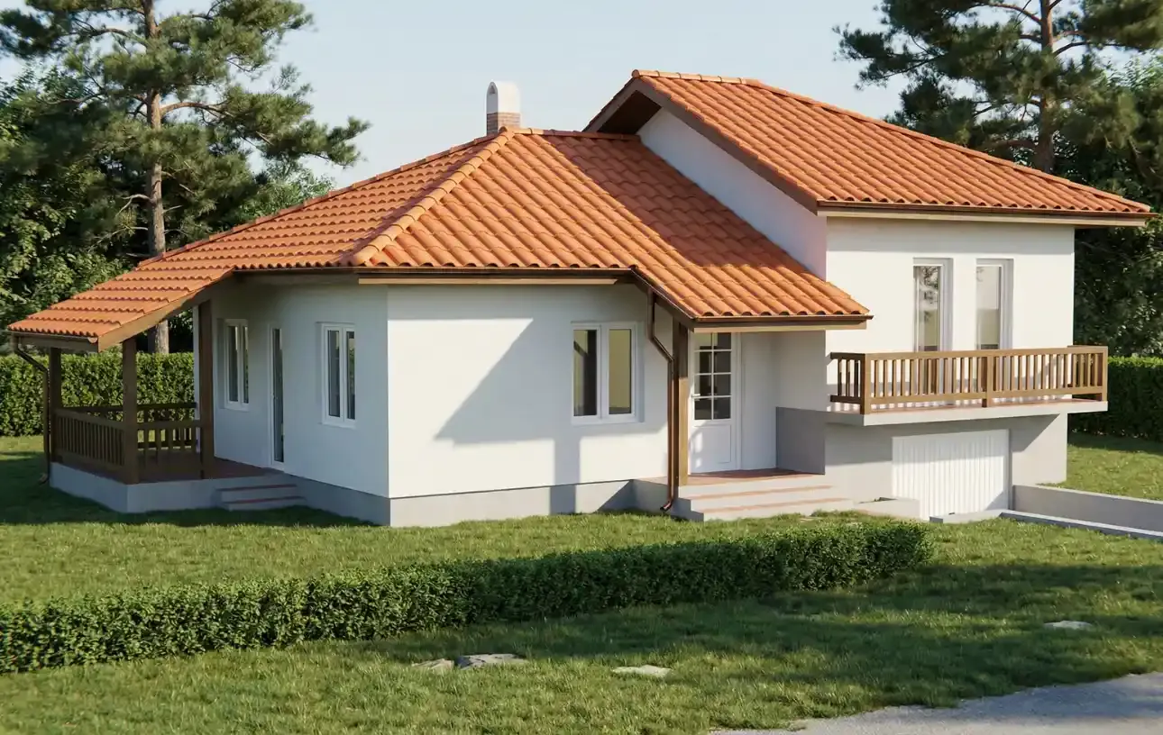 Montažne kuće Ivanjica - Tip 90